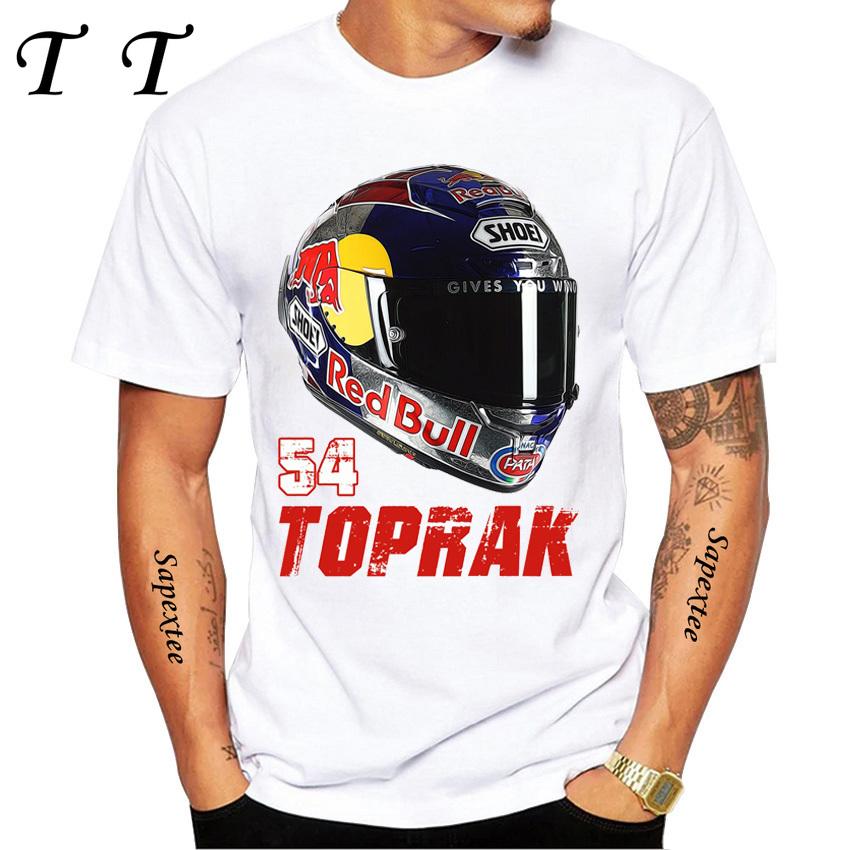 Toprak Razgatlioglu Number 54 Legend T-Shirt Summer Men Short Sleeve Hip Hop Casual Shirt Harajuku Motorcycle Sport White Tees