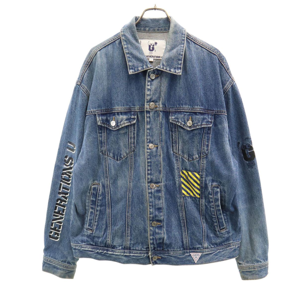 

Guess x Generations collaboration Denim Jacket GENERATIONS U denim jacket Men s Used