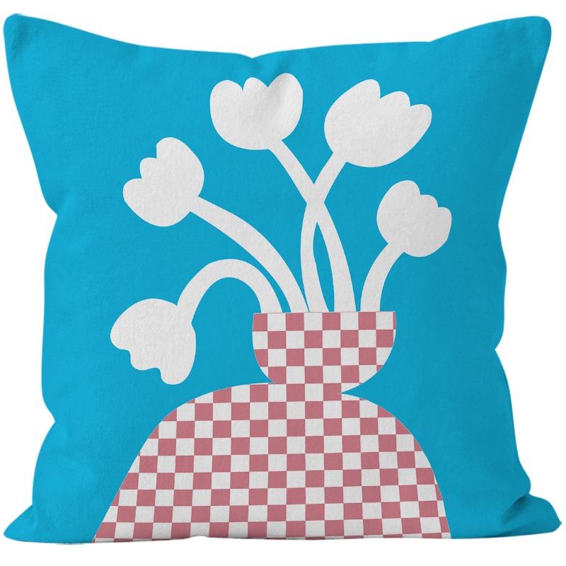 Small Fresh Cute Animal Sofa Pillowcase Dormitory Decoration Office Living Room Home Pillowcase