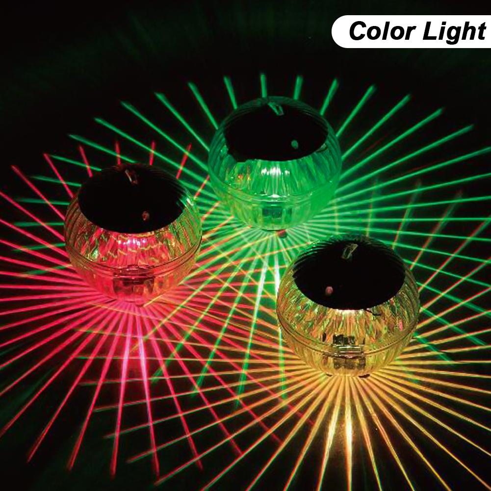 

Светодиодные плавающие светильники в виде шара для бассейна на солнечных батареях, работающие на солнечных батареях, дрейф в пруду, водонепроницаемый IP44, светящееся шоу, дискотека, меняющие цвет огни Color Light