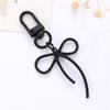 Fashion Bowknot Keyholders Lovely Bows Keychain Metal Keyrings Creative Bag Charm Handbag Charm for Women Girls