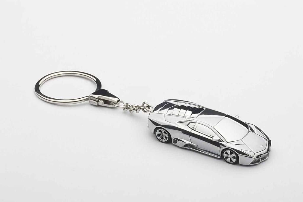 AUTOart Scale Lamborghini Reventon Keychain Finished Product 1/87 (Aluminum)
