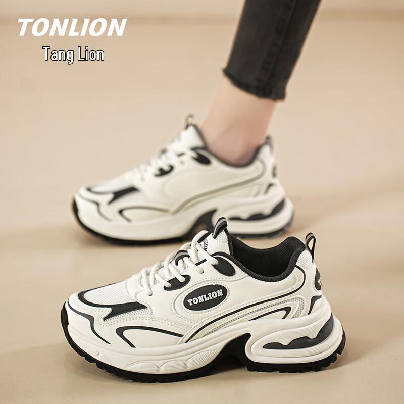 TonLion Women s Platform Dad Sneakers 37