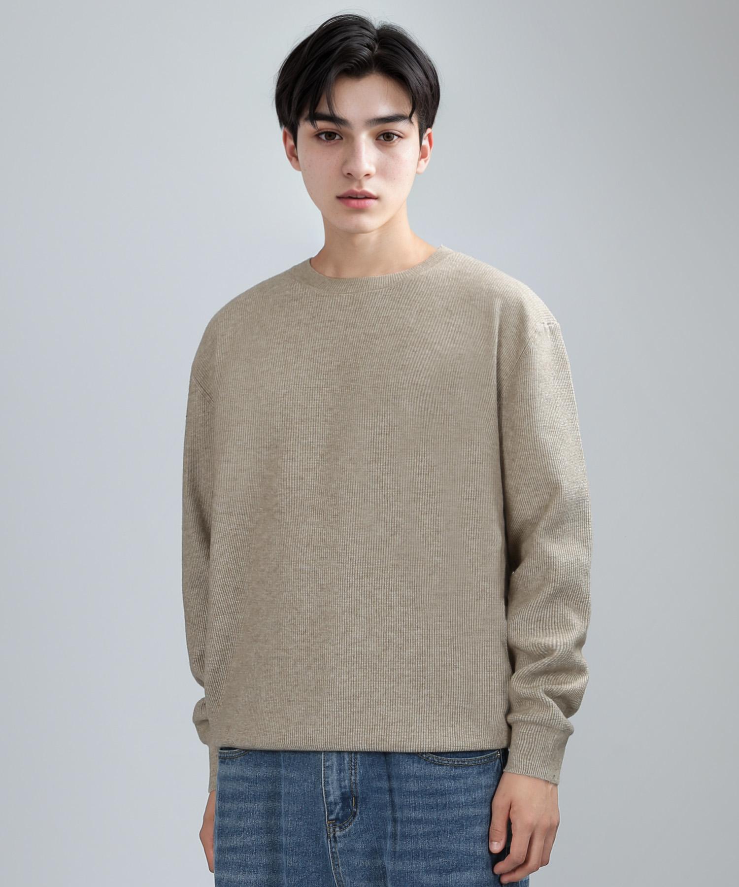 Johnny West Viscose Cashlon Knit (Oatmeal) 48