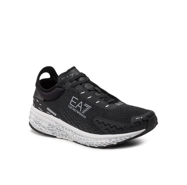 Мужские кроссовки EA7 Emporio Armani X8x157 xk361 t553 чёрные