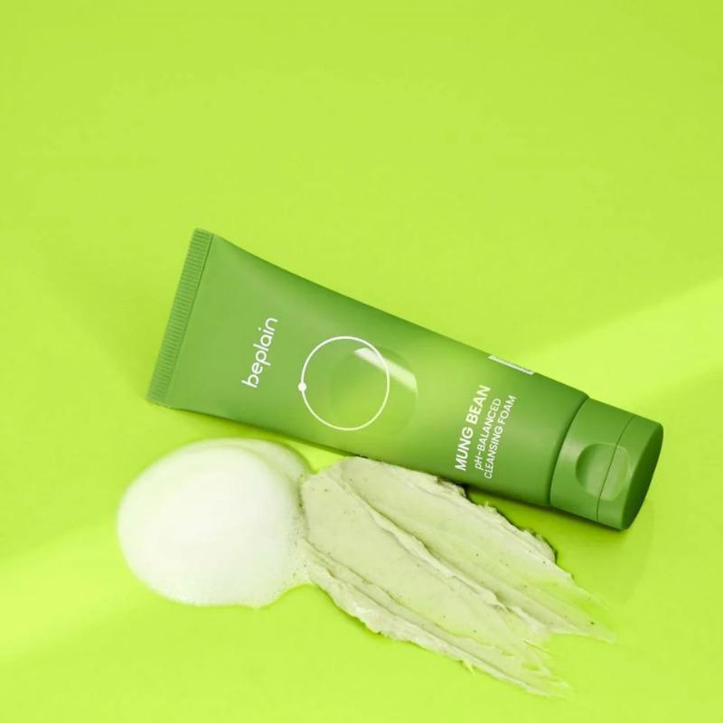 Beplain Mung Bean pH-Balancing Cleansing Foam 80ml