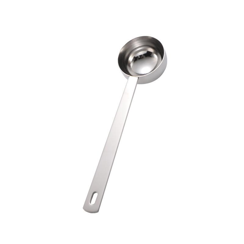 Sada nerezových odměrek: 5 ml a 10 ml na kávu, mléko, prášek, koktejly, pečení a ovoce.