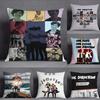 Popband 0-One Directions Kissenbezug Quadratisch Beidseitiger Druck Kurzer Plüsch Sofakissenbezug Schlafzimmer Nachttischkissen