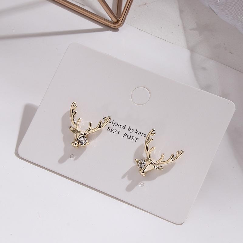 S925 Silver Needle Pearl Stud Earrings for Women