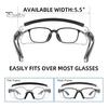 Anti-Fog Safety Goggles Comfortable Secure Seal Clear Vision Protection Dust-proof Goggles for Men And Women