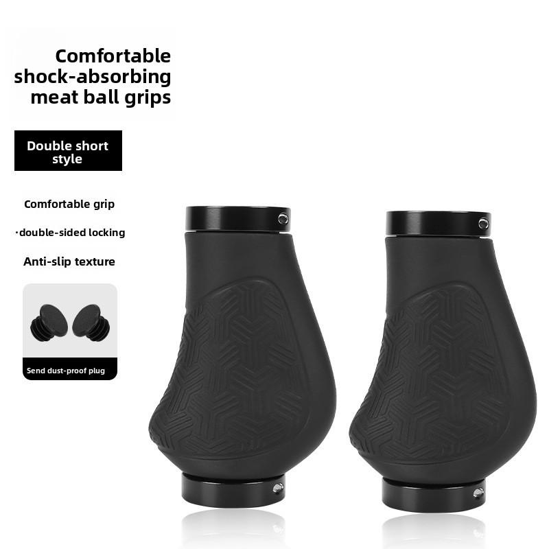 Ergonomické gripy na řídítka jízdního kola s uzamykací funkcí pro dojíždějící