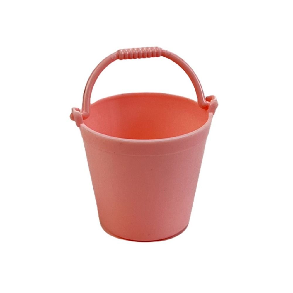 Miniature Dollhouse Mini Water Bucket Mini Decor Kitchen Pretnd Play Bucket  Children Gift