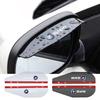 Voor 2 STUKS Transparante Auto-onderdelen Achteruitkijkspiegel Beschermer Regenwenkbrauw Vizierhoes Voor BMW 50e 1 2 3 4 7 Serie M X1 X5 X6