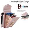 Crossbody Cards Solt Wallet Leather Ring Holder Case For Motorola Razr 50 Ultra Razr50 40 Long Lanyard Pocket Bag RFID Cover