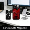 H-Hazbin A-Alastor Phone Case For iPhone17,16,15,14,13,12,11 Plus,Pro Magnetic with Magsafe Wireless Charging