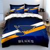 St. Louis Blues Logo Bedding Set Bedding Duvet Cover Set Duvet Cover Pillowcases (1 * Duvet Cover 2 * Pillowcases, without duvet insert)