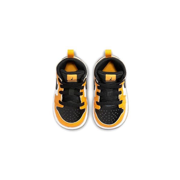 Jordan Air Jordan 1 Mid TD Taxi White Black 640735-701