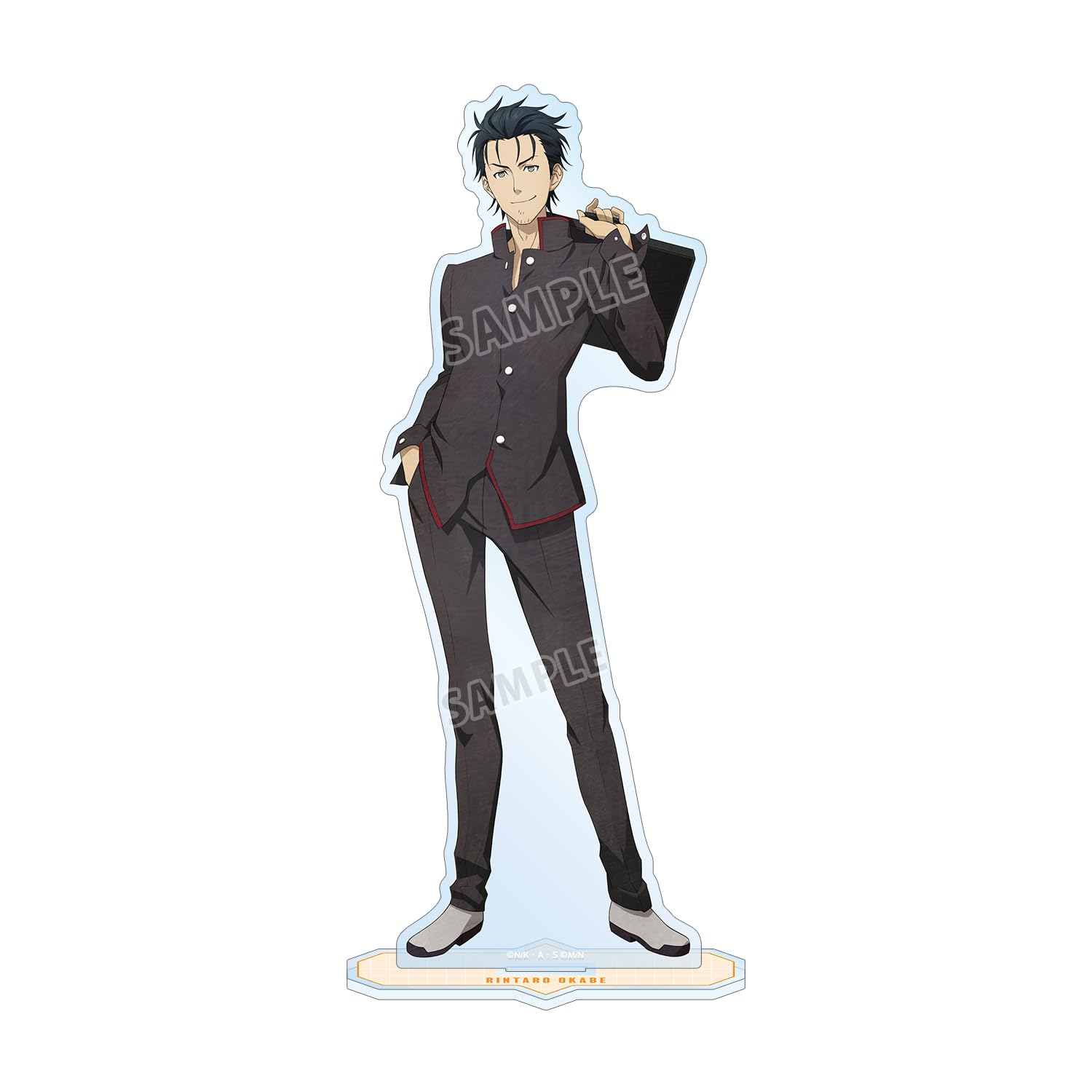 

Monogatari Series x STEINS GATE Original Illustration Rintaro Okabe Collaboration Big Acrylic Stand Ver.