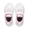 Li Ning Comfortable Simple Shock Absorbing Wear Resistant Low Top Casual Shoes Kids sneakers White Pink YKNU080-2