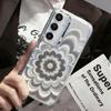 Fashion Laser Flowers Case for Samsung Galaxy A57 A37 A17 A07 A56 A36 A16 A55 A35 A25 A54 A34 A53 A52 S26 S25 S24 Case Cover Soft TPU Phone Back Cases