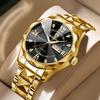 Luxury Fashion Business Men Watch Waterproof Week Date Clock Sport Men Watch Quartz Wristwatch