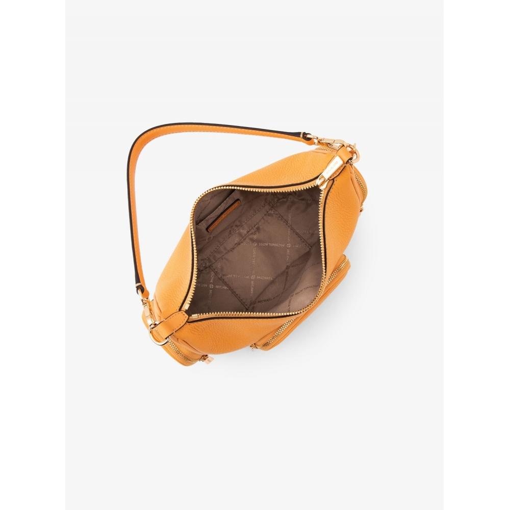 Michael Kors Merritt Convertible Pocket Crossbody Small 35r6g0wc1l3469 Honey Wheat