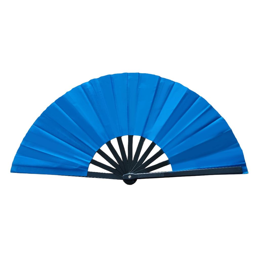 Chinese Style Folding Fan With Plastic Frame For Dance Performances And Gifts