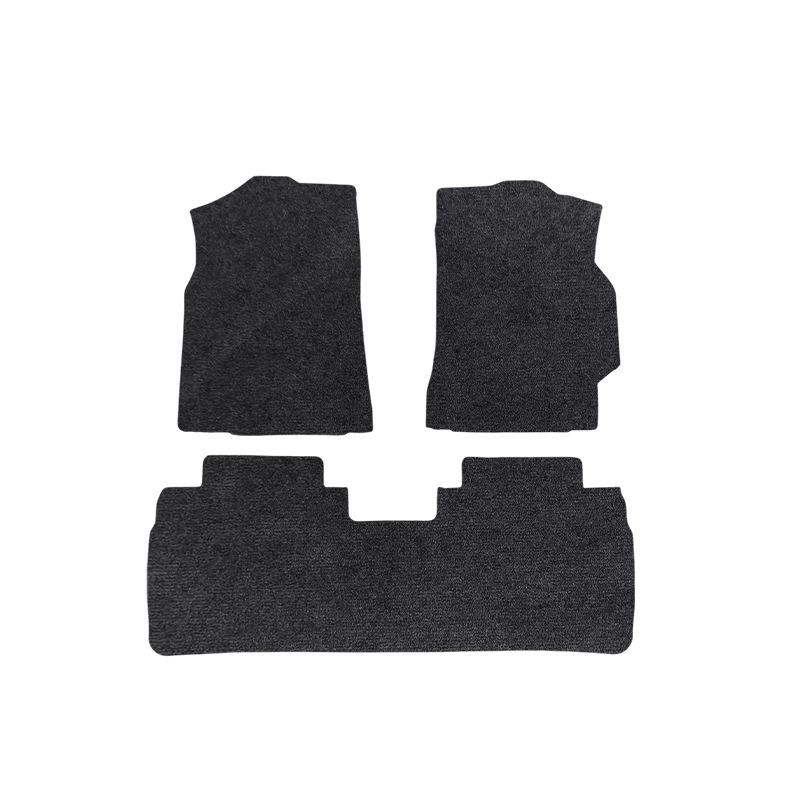 Black All-Nylon Floor Mats for 2018-2023 FAW Toyota IZOA, Dirt-Resistant.