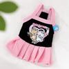 Cat Versatile Suspender Dress Summer Suspender Pleated Skirt Small Dog Summer Breathable Pet Dog Dog Clothes