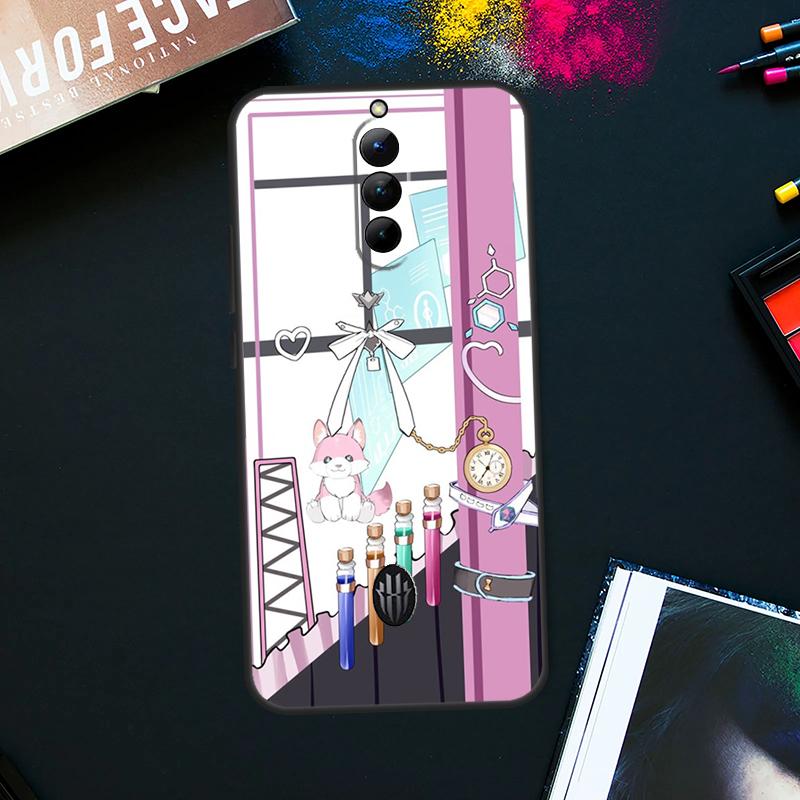 Hololive Case For ZTE Nubia Red Magic 9 8 8S Pro Plus RedMagic 6 7 Pro 6S 7S Pro 5S 6R 5G Back Cover