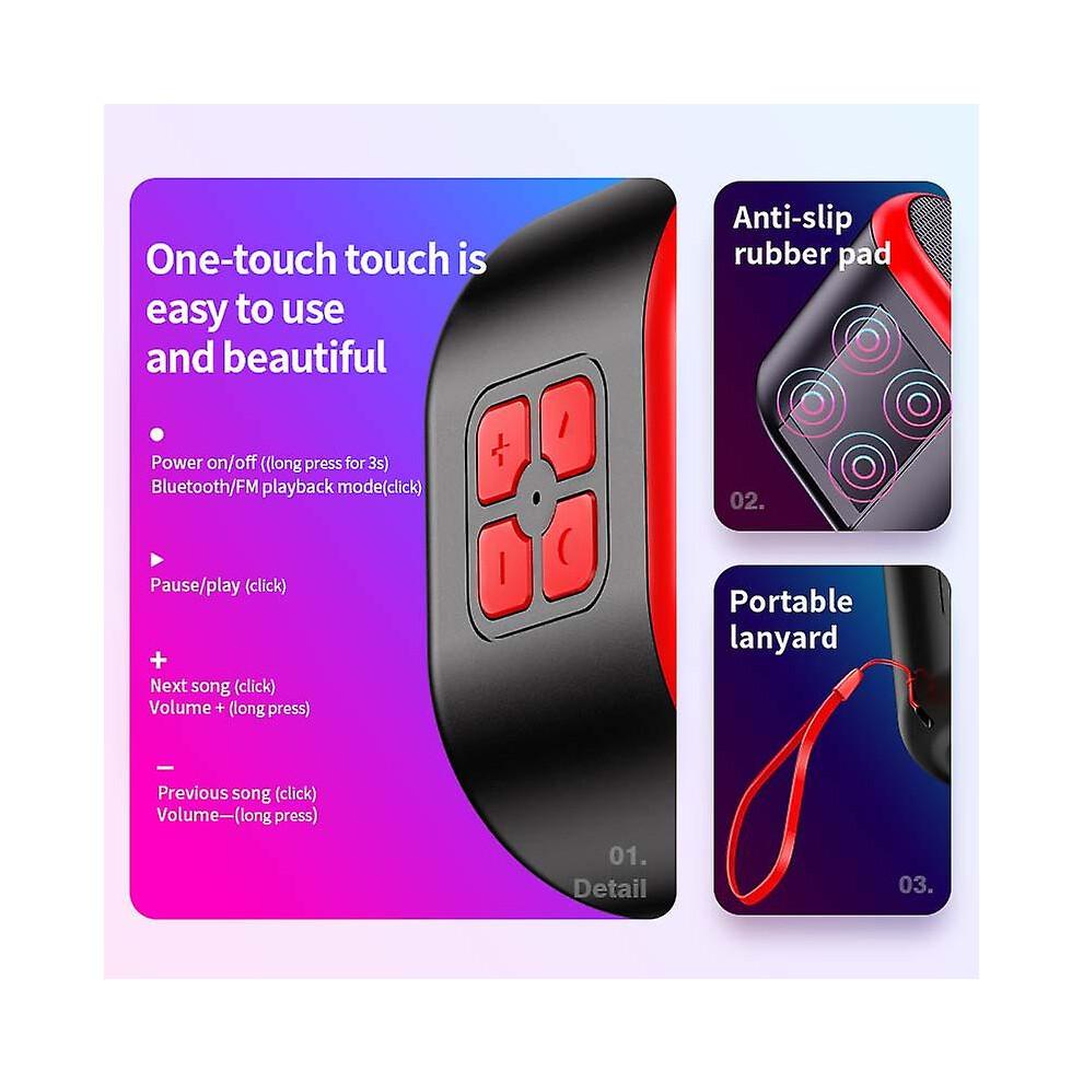 Q1 Portable Bluetooth Speaker Wireless Bass Subwoofer Waterproof Outdoor Speakers Stereo Loudspeaker Music Box