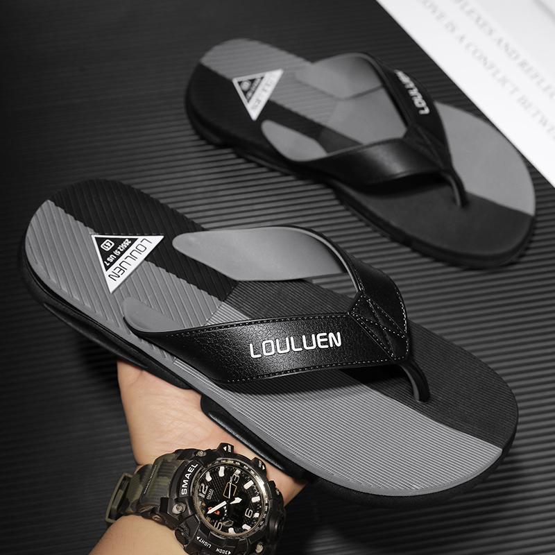 Hot sale 2024 Summer New Slippers Men Home Trendy Casual Beach Men's Flip-Flops Wholesale Flip Flop Sandals Size 39-45