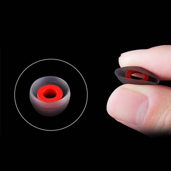 3 Pairs Earplug Replacement In Ear Silicone Eartips Earbuds Ear Sleeve for Headphone