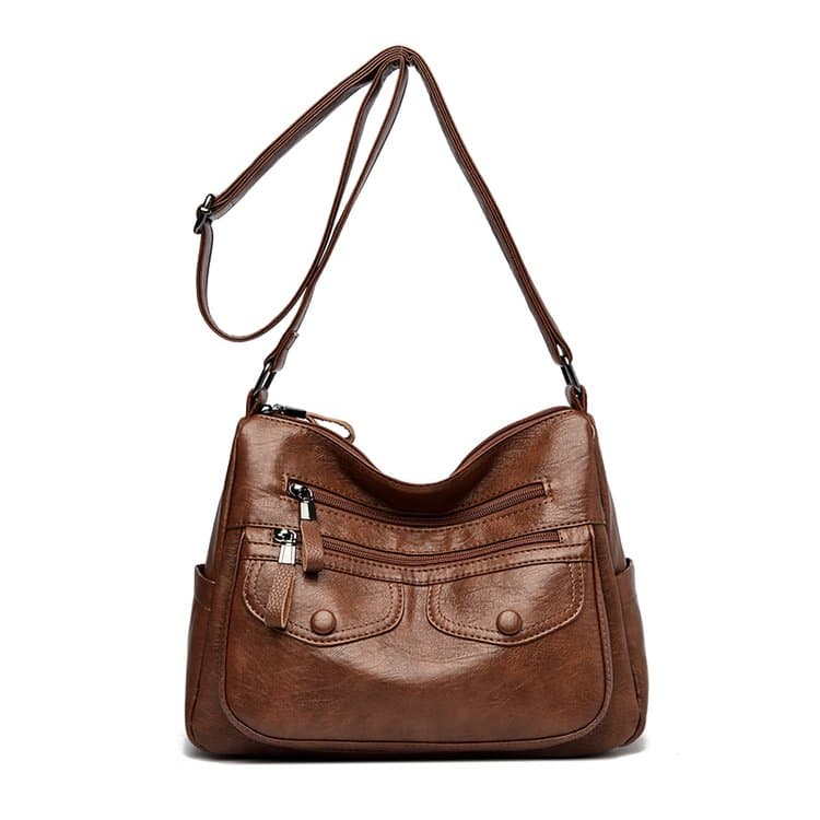 Neue Damen-Schultertasche / Umhängetasche mit großem Fassungsvermögen