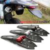 LED Motorcycle Rear Fender Tail Light License Plate Holder Brake Lamp for Enduro Motocross Dirt Bike Motorcycle Accessories