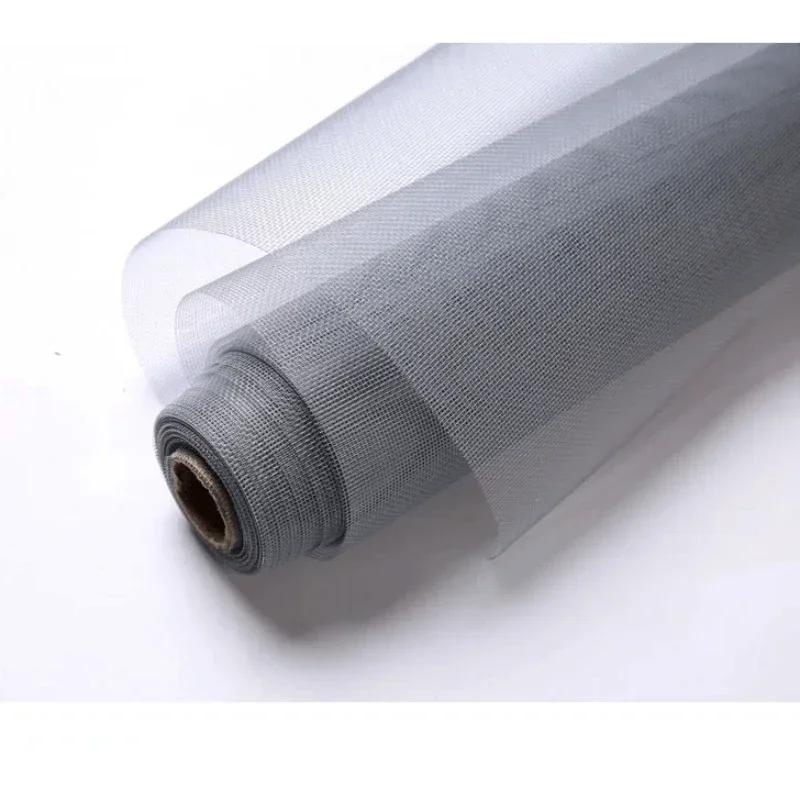 

Сетка от комаров для окон, оконная сетка, самоклеящаяся сетка от насекомых, бытовая пыленепроницаемая нано-сетка из полипропилена 120cm x 300cm серый