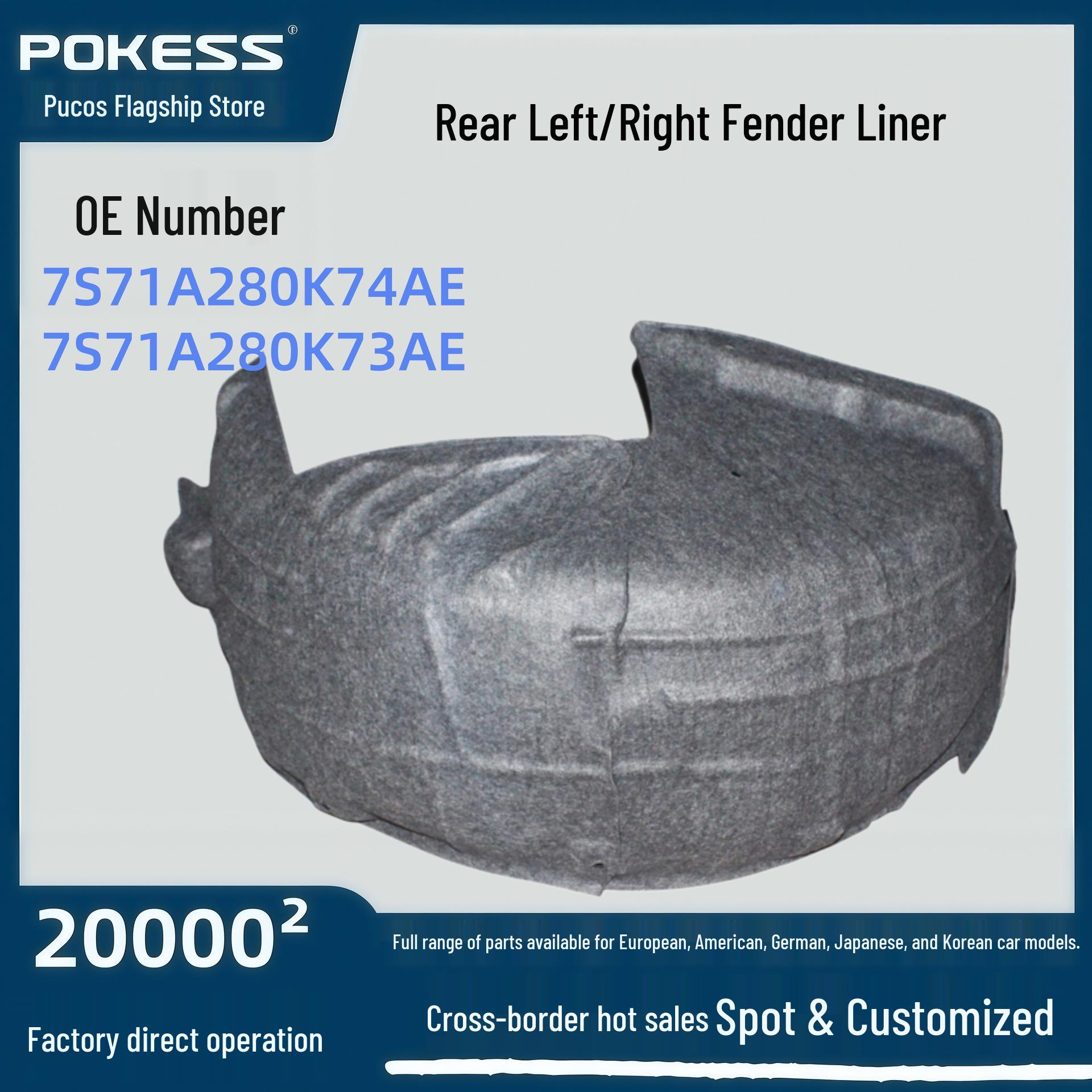 Fender Liner Rear Left/Right 7s71a280k74ae for Ford Mondeo Fender Liner Rear Right