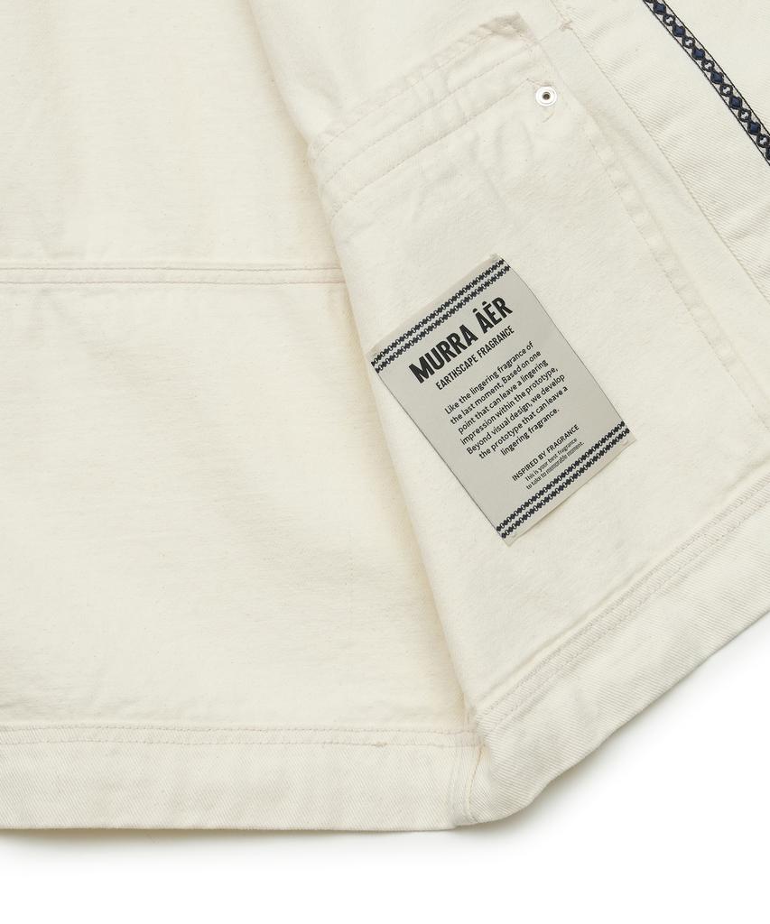 Murra Salt Denim Blouson _ Cream