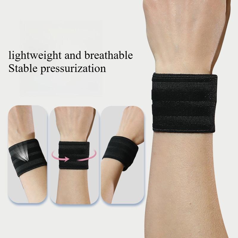Sports Protective Equipment Pressure Wrist Protection Fitness Elastic Wrist Cover Knitted Elastic Badminton and Basketball Wrist Protection Equipment