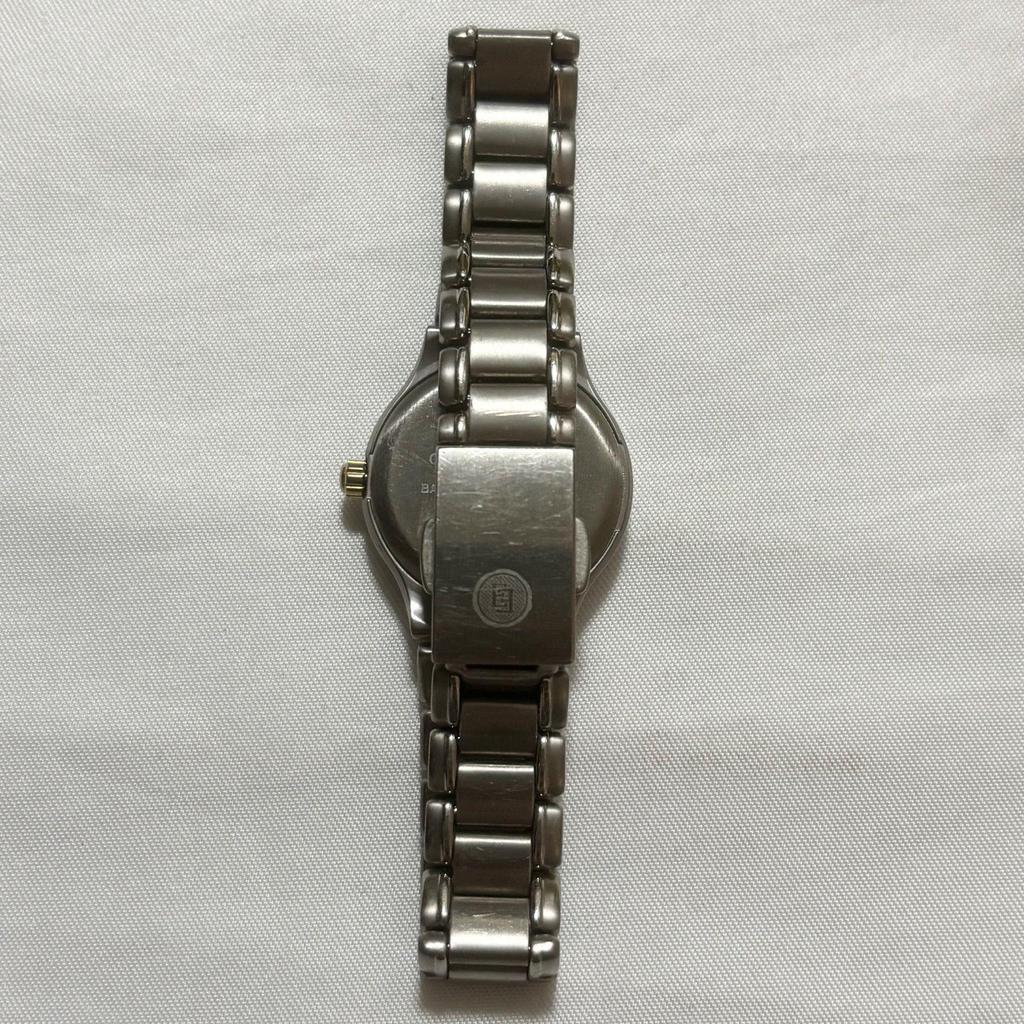 Used [Free Shipping] CITIZEN EXCEED Radio Wave Solar Watch, Shell x Silver, Minor Movement, Working Condition, Used Item