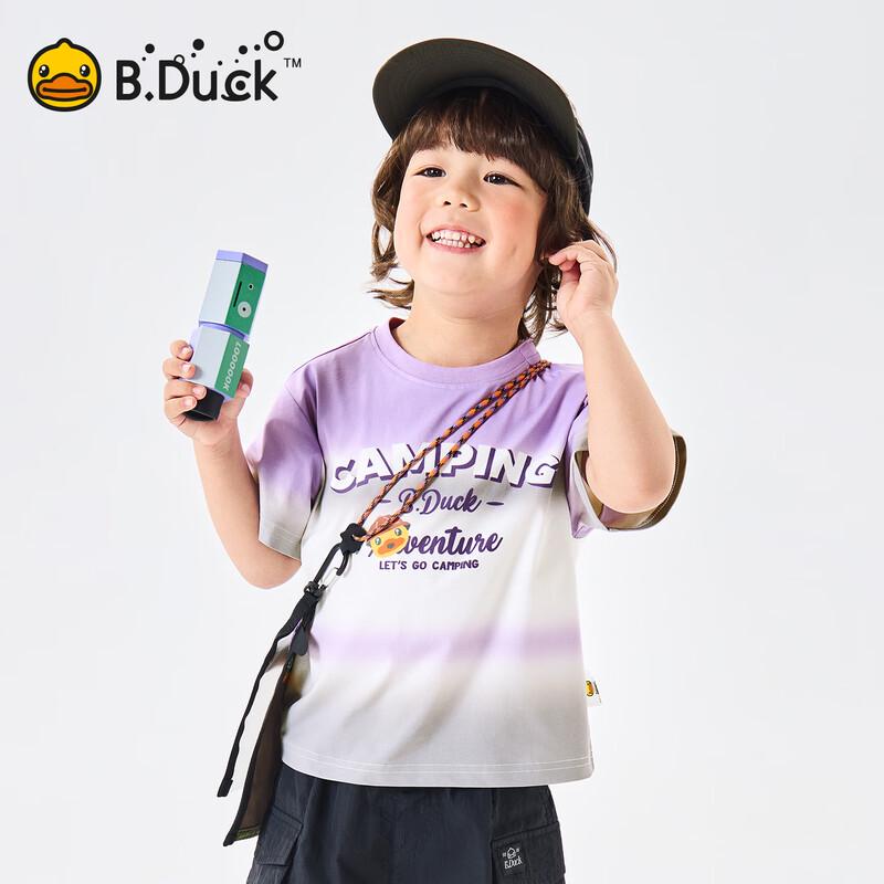 B.Duck Boys  Gradient Short-Sleeve T-Shirt 110CM