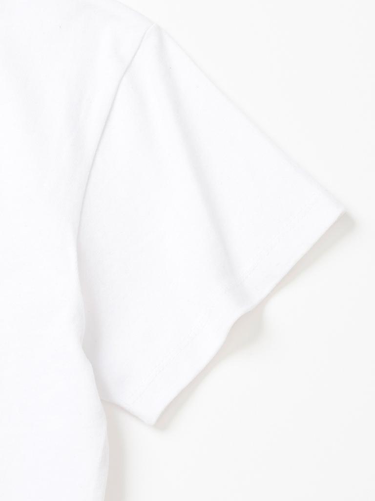 XOX (Women) Golden Days Cherry Print Crop T-Shirt [White]