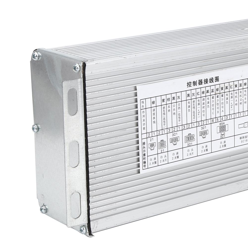 18-Rohr 48V1000W Elektrofahrrad Aluminiumlegierung Bürstenloser Controller Große Leistung E-Bike Zubehör