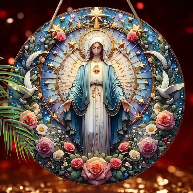 Mønsteret er et engelanheng, dekorasjon til hjemmets vegger eller dører, 2D flatt tre, julepynt, gaver til venner og familie