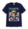 K-pop Zoev Demon Hunters Anime Graphic Print T Shirt Men Women's Harajuku Fashion Oversized T-shirts Casual Cotton Tops T-Shirt