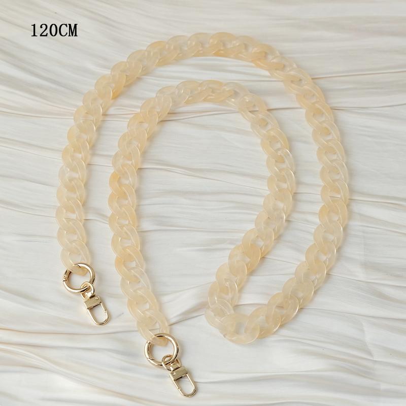 New Phone Accessory Detachable Parts Chain Orange Green Crossbody Resin Luxury Strap Phone Case Chains Acrylic Shoulder Lanyard Hanging Chain