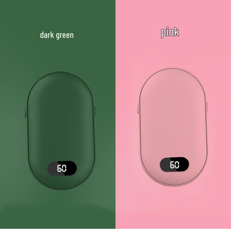 Pebble USB Hand Warmer & Power Bank - Cute and Compact Two-in-One Device