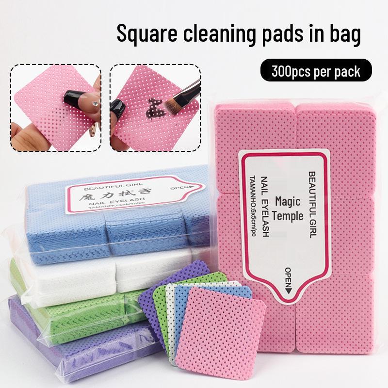 Eyelash Glue Wipes & Cotton Pads for Nails and Extensions