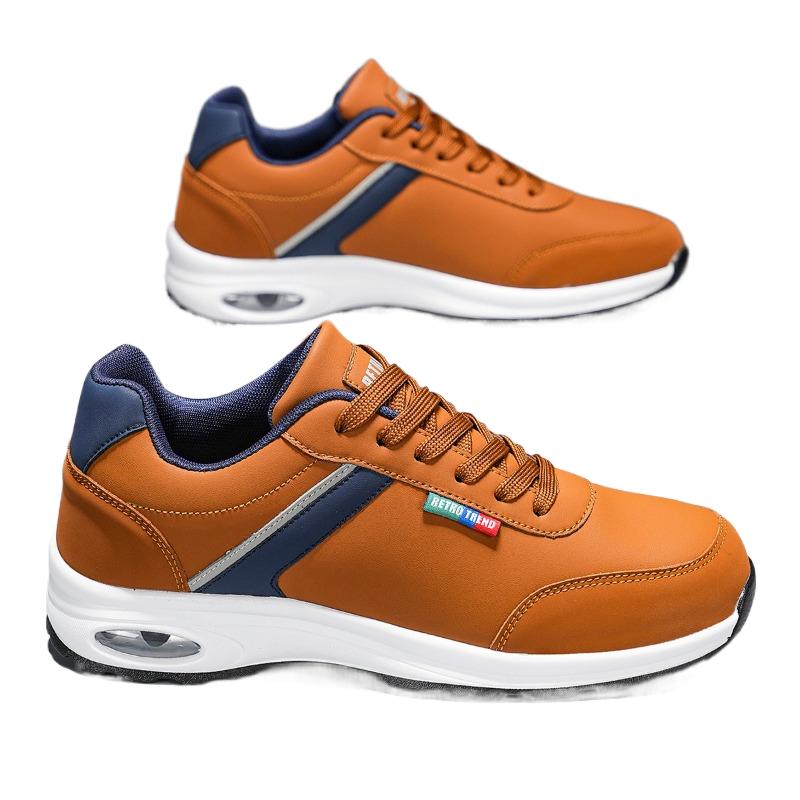 Brown Size 48 Men's Shoes 2026 Trend Breathable Fashion All-match Casual Sports Shoes Outdoor Non-slip Flat Shoes Trend Casual