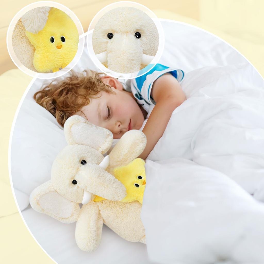 Dieses Elefanten-Plüschtier ist nicht nur ein weicher und tröstender Begleiter, sondern auch ein Spielzeug, das Kindheitserinnerungen trägt.